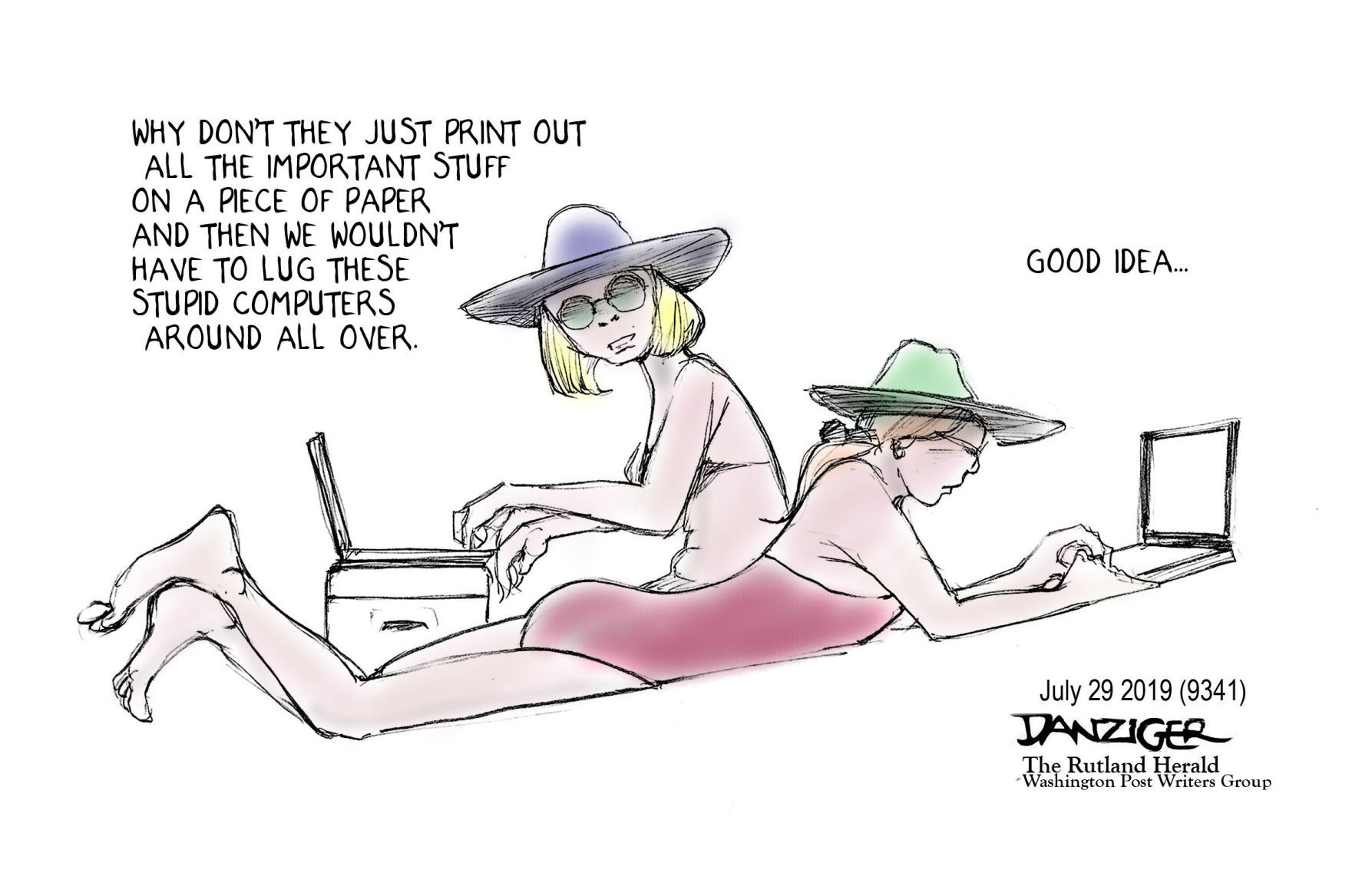 Jeff Danziger cartoon